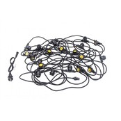 10m koppelbare LED Partybeleuchtung mit 20 E27 Sockeln – IP44 wasserfest, 230V, 20W, Steckverbindung, für Innen- und Außenbereich, warmweiß/kaltweiß, dimmbar 10m koppelbare LED Partybeleuchtung mit 20 E27 Sockeln – IP44 wasserfest, 230V, 20W, Steckverbindung, für Innen- und Außenbereich, warmweiß/kaltweiß, dimmbar