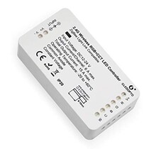 Zigbee LED Controller für Dual White LED Streifen – PRO Gledopto | Steuerung von 2x 24V LED Streifen, dimmbar, kompatibel mit Smart Home Systemen wie Philips Hue, max. 12A, 288W, präzise Lichtsteuerung
