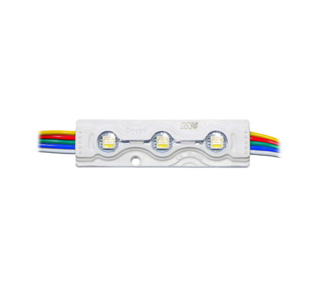 RGBW LED-Modul 12V 0,96W 5050 SMD - MLD-5050-3RGBW - 50 Stück, 12 Volt Niedervolt, 4-in-1 Farbmischung, 50er-Pack, für LED-Streifen und Beleuchtungsprojekte RGBW LED-Modul 12V 0,96W 5050 SMD - MLD-5050-3RGBW - 50 Stück, 12 Volt Niedervolt, 4-in-1 Farbmischung, 50er-Pack, für LED-Streifen und Beleuchtungsprojekte