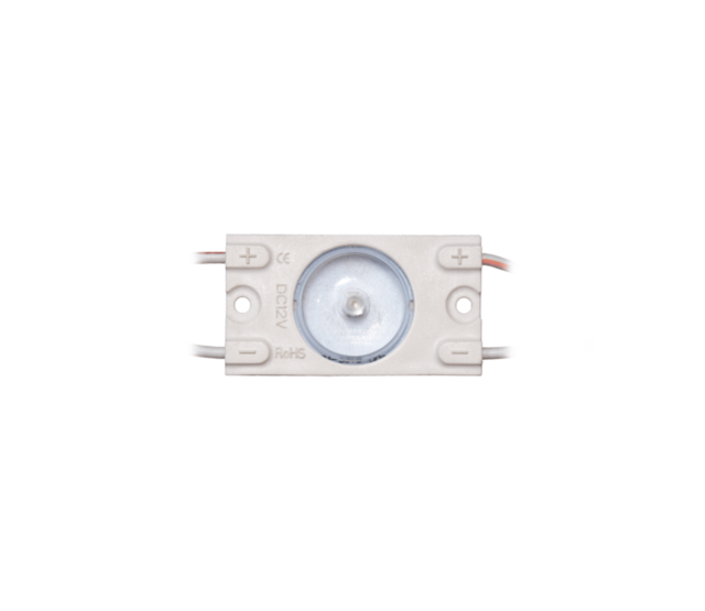 12V LED-Modul 0,96W 6000K IP67 - MLD-FLAT-1W-LENS170 - 50 Stück - Kaltweiß, wasserdicht, flach, ideal für Beleuchtungslösungen