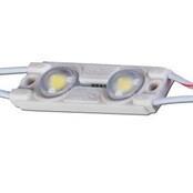 12V LED-Modul 0,96W, 6000-7000K, IP67, MLD-2835-2W-LENS, 50 Stück – Wasserdichtes SMD 2835 LED-Modul, kaltweiß, für Innen- und Außenbeleuchtung