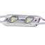 LED-Modul Luksus 12V LED-Modul 0,96W, 6000-7000K, IP67, MLD-2835-2W-LENS, 50 Stück – Wasserdichtes SMD 2835 LED-Modul, kaltweiß, für Innen- und Außenbeleuchtung