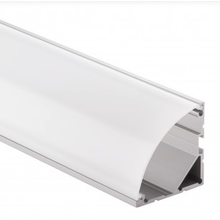 LED Eckprofil 1m mit gewölbter Abdeckung 40x40mm – CXL19 für LED Streifen
