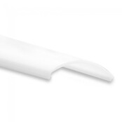 LED Streifen Aluminium-Hohlkammerprofil 1000mm, 40x40mm, mit gebogener Abdeckung – CXL19 gebogen, für LED-Beleuchtung, Montagezubehör, diffuses Licht, 1 Meter