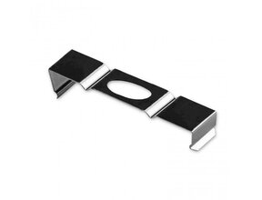 Montageklemme Updown10 Alu, Schwarz, Weiß – für LED Streifen Befestigung