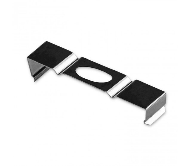 Montageklemmer Updown10 in Alu, Schwarz, Weiß – Universelle Befestigung für LED-Streifen, 10 mm Breite, robuste Halterung für Lichtleisten, geeignet für Innen- und Außenbereich Montageklemmer Updown10 in Alu, Schwarz, Weiß – Universelle Befestigung für LED-Streifen, 10 mm Breite, robuste Halterung für Lichtleisten, geeignet für Innen- und Außenbereich