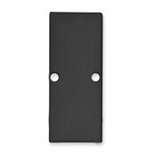 Updown10ZWART LED-Deckenleuchte mit Schrauben – 10W, 3000K, 800lm, IP20, dimmbar, 60x10cm, inkl. Montagezubehör für moderne Raumbeleuchtung