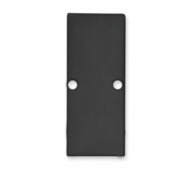 Updown10ZWART LED-Deckenleuchte mit Schrauben – 10W, 3000K, 800lm, IP20, dimmbar, 60x10cm, inkl. Montagezubehör für moderne Raumbeleuchtung