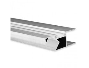 LED Alu-Profil Up Down 2m mit Abdeckung 50x18,5mm für LED Streifen - UpDown04ALU