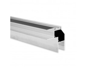 LED Aluminiumprofil Up Down 2m mit Abdeckung 46x18,5mm – UpDown05ALU für LED Streifen