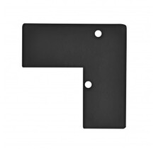 Endkappe für UP/DOWN 05 schwarz LED-Leiste inkl. Montageschraube – 5 mm, passend für LED-Streifen, IP20, 12V/24V, einfache Installation