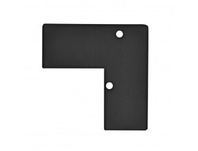 Endkappe UpDown05 Schwarz inkl. Schraube für LED-Aluminiumprofil