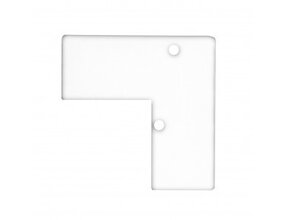 Endkappe UpDown05 Weiß inkl. Schraube für LED-Streifen Profil