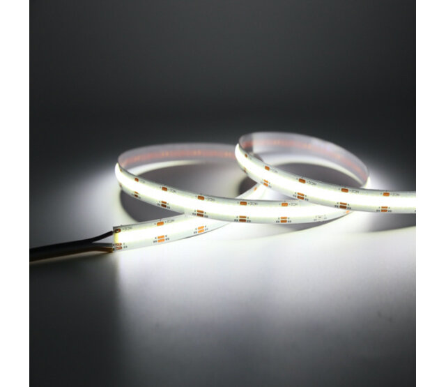 PRO COB LED Streifen 4000K Naturweiß 9W 1020LM 480LED/m IP20 24V DC CRI90 - 5m, hochwertige Beleuchtung für Innenräume, energieeffizient & langlebig PRO COB LED Streifen 4000K Naturweiß 9W 1020LM 480LED/m IP20 24V DC CRI90 - 5m, hochwertige Beleuchtung für Innenräume, energieeffizient & langlebig