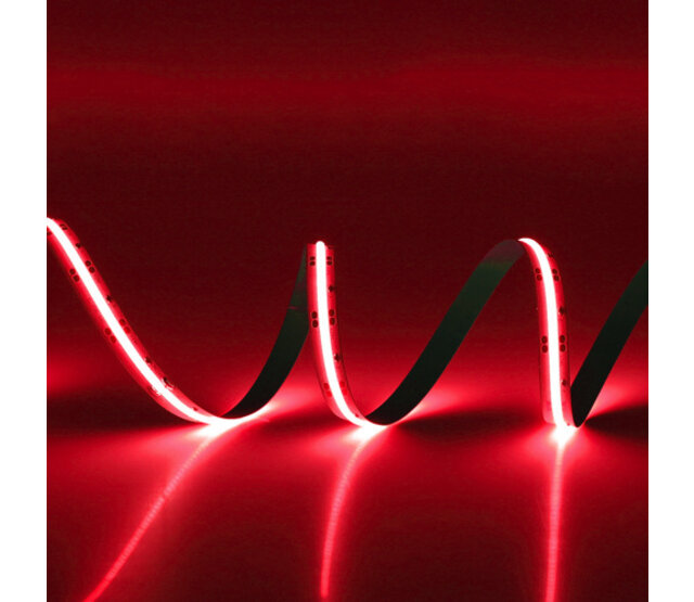 PRO COB LED Streifen RGB 14,4W 1200LM 450LED/m IP20 24V DC 5m – Hochwertige RGB-Beleuchtung für Innenräume, energieeffizient & hell