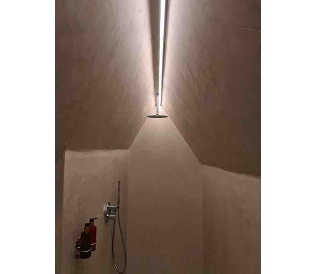Wasserdichter COB LED Streifen IP68 warmweiß 3000K – 24 V, 9 W/m, CRI >90, 480 LED/m, 180°, 12,5 mm, 5 m Rolle