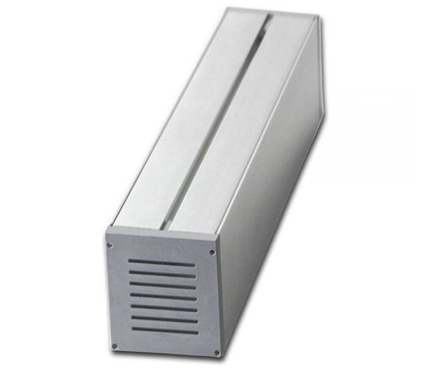 Aluminium LED-Trafobox 300 x 52 x 50 mm (L x B x H) – Leistungsstarke Stromversorgung für LED-Streifen, präzise Verarbeitung, robustes Gehäuse, ideal für Innen- und Außenbeleuchtung Aluminium LED-Trafobox 300 x 52 x 50 mm (L x B x H) – Leistungsstarke Stromversorgung für LED-Streifen, präzise Verarbeitung, robustes Gehäuse, ideal für Innen- und Außenbeleuchtung
