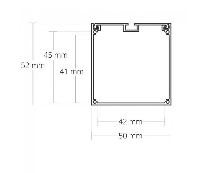 Aluminium LED-Trafobox 300 x 52 x 50 mm (L x B x H) – Leistungsstarke Stromversorgung für LED-Streifen, präzise Verarbeitung, robustes Gehäuse, ideal für Innen- und Außenbeleuchtung Aluminium LED-Trafobox 300 x 52 x 50 mm (L x B x H) – Leistungsstarke Stromversorgung für LED-Streifen, präzise Verarbeitung, robustes Gehäuse, ideal für Innen- und Außenbeleuchtung