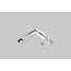 LED-Profil Montagematerial Winkelverbinder für LED-Aluminiumprofile – Passend für SLIM200WEISS, 90° Eckverbinder, kompatibel mit LED Streifen, weiß, präzise Montage, 20 mm Breite, hochwertiges Aluminium, ideal für indirekte Beleuchtung