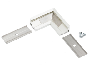 LED Eckverbinder Weiß für LED Profil C21WEISS – Aluminium Ecke für LED Streifen
