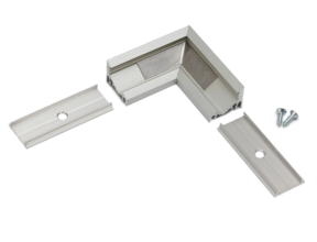 LED Eckverbinder Aluminium für LED Profil C14ALU – 90°-Winkelverbinder für LED Streifen