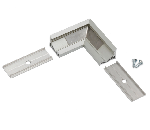 Aluminium LED-Profil Eckverbinder für C14ALU LED-Profile – Präzise 90°-Winkelverbindung für LED-Streifen, robuste Aluminiumlegierung, kompatibel mit C14ALU Profilen, einfache Montage, langlebig und korrosionsbeständig Aluminium LED-Profil Eckverbinder für C14ALU LED-Profile – Präzise 90°-Winkelverbindung für LED-Streifen, robuste Aluminiumlegierung, kompatibel mit C14ALU Profilen, einfache Montage, langlebig und korrosionsbeständig