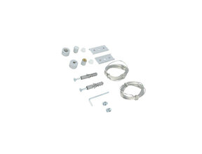 Aufhängesystem für flexibles LED-Profil F12ALU – Aluminium LED Schienenhalterung