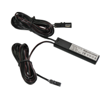 Infrarot LED-Schalter für einfarbige LED-Streifen – WUN-SO1-IR in Schwarz | Kompatibel mit 12V/24V DC, max. 144W, 12A | Einfache Steuerung per IR-Fernbedienung | Ideal für Heimautomation