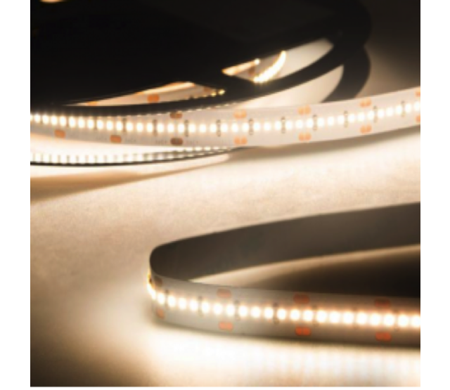 PRO LED Streifen warmweiß 17W 1700LM 160LED/m 24VDC IP20 3000K CRI99 - 5m für Innenbeleuchtung, hochwertige Beleuchtungslösung mit hoher Farbwiedergabe PRO LED Streifen warmweiß 17W 1700LM 160LED/m 24VDC IP20 3000K CRI99 - 5m für Innenbeleuchtung, hochwertige Beleuchtungslösung mit hoher Farbwiedergabe