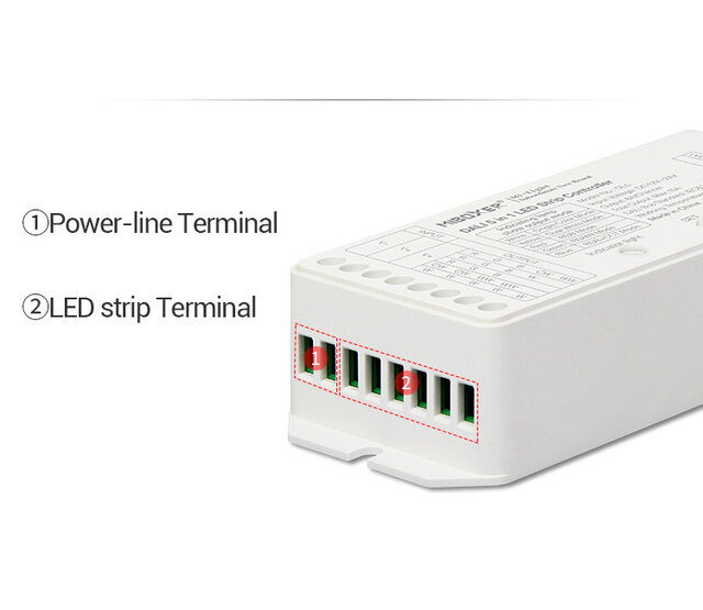 MiBoxer DALI LED Controller 5-in-1 für LED Streifen – Kompatibel mit DALI Systemen - DT8