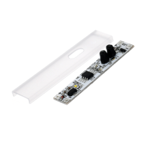 LED-Profil Bewegungsmelder Einbau C14ALU – 53860000 – PIR-Sensor für LED-Streifen, 12-24V, IP20, präzise Lichtsteuerung
