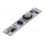 Luksus LED-Profil Touch-Sensor für Einbau in C14ALU LED-Profile – 53850000 – Präzise Steuerung für LED-Streifen, inkl. Montagezubehör, 24V DC, IP20, kompatibel mit C14ALU-Profilen, ideal für moderne Beleuchtungslösungen