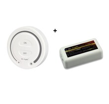 Drahtloses Dimmer-Set mit Aufputz-Wanddimmer – Milight FUT087 Fernbedienung + Controller für LED-Streifen und RGBW-Lampen, 2,4 GHz Funk, max. 1000 W, kompatibel mit Smart-Home-Systemen