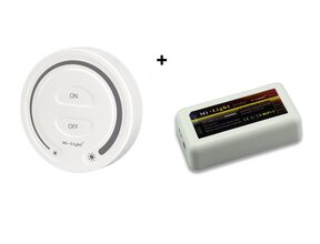 Funk-Dimmer-Set – Aufputz-Wandschalter – MiLight FUT087 Fernbedienung + Controller