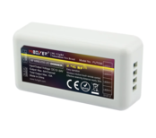 Drahtloses Dimmer-Set mit Aufputz-Wanddimmer – Milight FUT087 Fernbedienung + Controller für LED-Streifen und RGBW-Lampen, 2,4 GHz Funk, max. 1000 W, kompatibel mit Smart-Home-Systemen