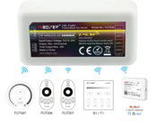 Drahtloses Dimmer-Set mit Aufputz-Wanddimmer – Milight FUT087 Fernbedienung + Controller für LED-Streifen und RGBW-Lampen, 2,4 GHz Funk, max. 1000 W, kompatibel mit Smart-Home-Systemen