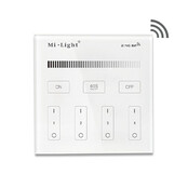 4-Zonen Helligkeits-Dimm-Smartpanel-Fernbedienung B1 Mi-Light 2.0 – Steuerung für LED-Streifen & RGBW-Lampen, 2,4 GHz Funk, kompatibel mit Smart Home, 12-24V, 255 Stufen Dimmen, deutsche Bedienungsanleitung 4-Zonen Helligkeits-Dimm-Smartpanel-Fernbedienung B1 Mi-Light 2.0 – Steuerung für LED-Streifen & RGBW-Lampen, 2,4 GHz Funk, kompatibel mit Smart Home, 12-24V, 255 Stufen Dimmen, deutsche Bedienungsanleitung