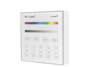 LED Streifen RGB/RGBW/RGBWW Funkschalter Wanddimmer 4 Zonen – B3