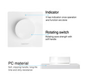 MiBoxer draadloser LED Wanddimmer K1 – Funk-Wanddimmer für LED Streifen, 24V/12V, 144W max., Touch-Bedienung, kompatibel mit Smart-Home-Systemen, einfache Montage, inkl. Fernbedienung MiBoxer draadloser LED Wanddimmer K1 – Funk-Wanddimmer für LED Streifen, 24V/12V, 144W max., Touch-Bedienung, kompatibel mit Smart-Home-Systemen, einfache Montage, inkl. Fernbedienung