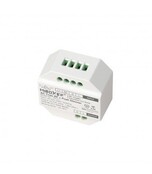 Kabelloser Phasenabschnitt-Dimmer TRI-C1WR für LED-Streifen – 12-24V DC, 6A, 72W, PWM-Steuerung, kompatibel mit 2,4 GHz RF-Fernbedienung, dimmbare LED-Beleuchtung