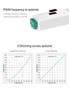 MiBOXER D1-CX 512-Kanal DMX-Controller für LED-Streifen, 1-Kanal, 12-24V, präzise Steuerung für RGB/W-LEDs, kompatibel mit DMX512-Protokoll, ideal für Lichtshows und Veranstaltungen MiBOXER D1-CX 512-Kanal DMX-Controller für LED-Streifen, 1-Kanal, 12-24V, präzise Steuerung für RGB/W-LEDs, kompatibel mit DMX512-Protokoll, ideal für Lichtshows und Veranstaltungen