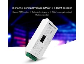 MiBOXER D3-CX DMX Controller 512, 3-Kanal, 12–24V DC für LED-Streifen
