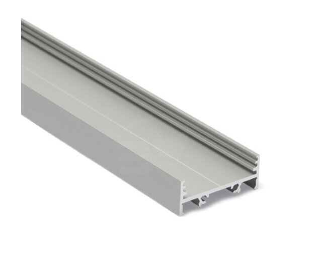 LED Streifen Profil XL 1 Meter, opal diffuser, 33,4mm x 12,8mm, für LED-Beleuchtung, XL10WIT, hochwertige Aluminiumschiene, dimmbar, inkl. Montagezubehör LED Streifen Profil XL 1 Meter, opal diffuser, 33,4mm x 12,8mm, für LED-Beleuchtung, XL10WIT, hochwertige Aluminiumschiene, dimmbar, inkl. Montagezubehör