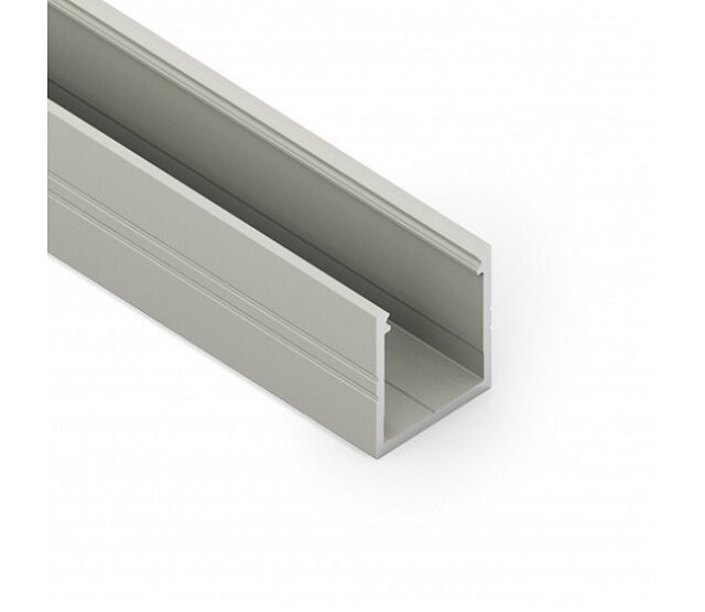 LED-Aluminiumprofil 200 cm mit opaler Klickabdeckung 18,8 x 18,6 mm für LED-Streifen – 20ALU, hochwertige Beleuchtungslösung für indirektes Licht, präzise Maße, optimale Wärmeableitung LED-Aluminiumprofil 200 cm mit opaler Klickabdeckung 18,8 x 18,6 mm für LED-Streifen – 20ALU, hochwertige Beleuchtungslösung für indirektes Licht, präzise Maße, optimale Wärmeableitung