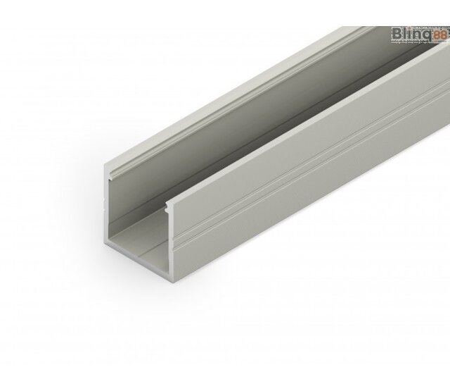 LED-Aluminiumprofil 200 cm mit opaler Klickabdeckung 18,8 x 18,6 mm für LED-Streifen – 20ALU, hochwertige Beleuchtungslösung für indirektes Licht, präzise Maße, optimale Wärmeableitung LED-Aluminiumprofil 200 cm mit opaler Klickabdeckung 18,8 x 18,6 mm für LED-Streifen – 20ALU, hochwertige Beleuchtungslösung für indirektes Licht, präzise Maße, optimale Wärmeableitung