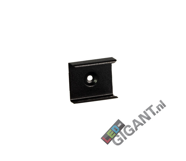 Montageklemme für LED-Profile 08ALU, 08WHITE, 08BLACK – universelle Befestigung für Aluminium-, Weiß- und Schwarz-Profile, ideal für 8 mm Profile, präzise und robuste Halterung