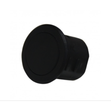 Schwarzer LED Einbau-Touch-Dimmer für einfarbige LED Streifen - WDS5 Schwarz