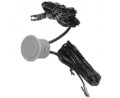 Schwarzer Einbau-LED-Touch-Dimmer WDS5 Schwarz, 12-24V DC, 6A, IP20, 55x55 mm, kompatibel mit monochromen LED-Streifen