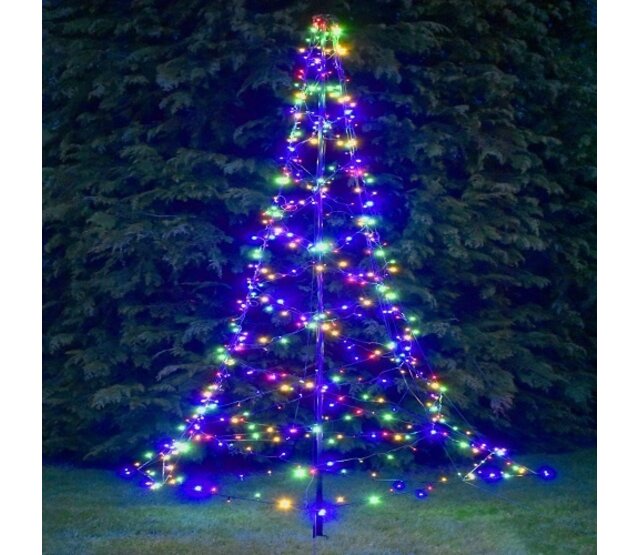 LED-Weihnachtsbaum für Fahnenmast, 6 Meter mit 880 LEDs, mehrfarbig & warmweiß, IP65 wasserdicht, 24V Niedervolt, inkl. Fernbedienung – perfekt für Außenbeleuchtung LED-Weihnachtsbaum für Fahnenmast, 6 Meter mit 880 LEDs, mehrfarbig & warmweiß, IP65 wasserdicht, 24V Niedervolt, inkl. Fernbedienung – perfekt für Außenbeleuchtung