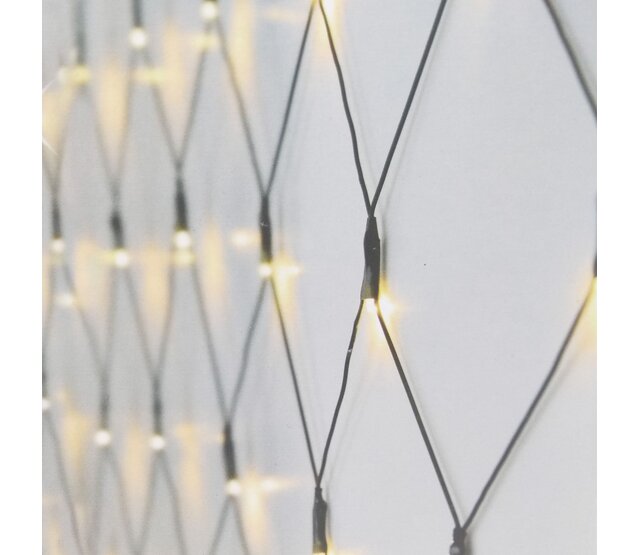 10 Meter LED Lichternetz Weihnachtsbeleuchtung – Extra Warmweiß (800 LEDs, 24V, 72W, IP44) – Für Innen- und Außenbeleuchtung, BASIC Serie